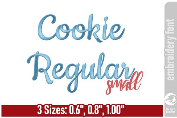Cookie Regular Embroidery Font: Designer Review