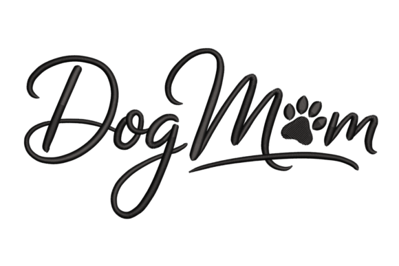 Dog Mom Script – Paw Print: A Designer's Review