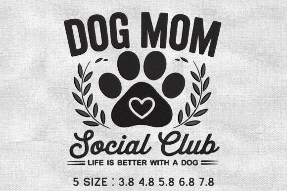 Dog Mom Social Club Paw Embroidery: A Designer's Review