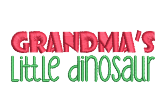 Grandma’s Little Dinosaur: A Pro Embroidery Review