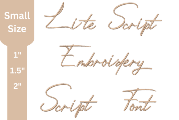 Lite Script Embroidery Small Font: A Hands-On Review