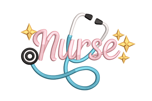 Nurse Script with Stethoscope: A Seasonal Embroidery Review
