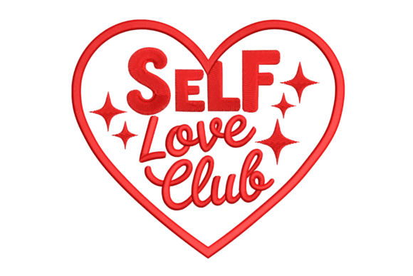 Self Love Club Heart – Valentine Quote: A Designer's Review
