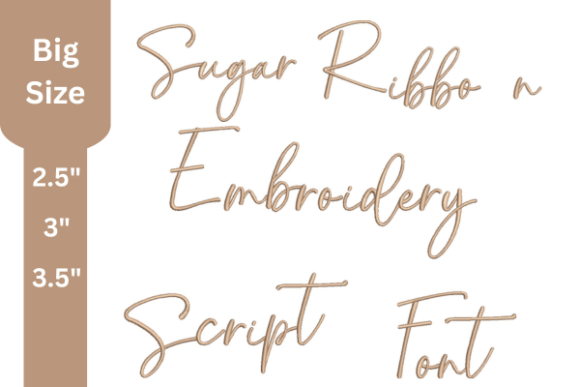 Sugar Ribbon Script Embroidery Font Reviewed